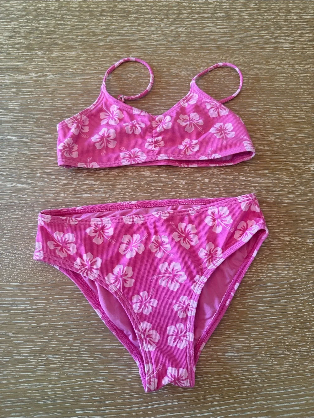 Tilly's Pink Floral Girls' Bikini Set